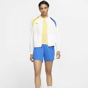 Nike White, Blue, and Yellow Women's Jacket